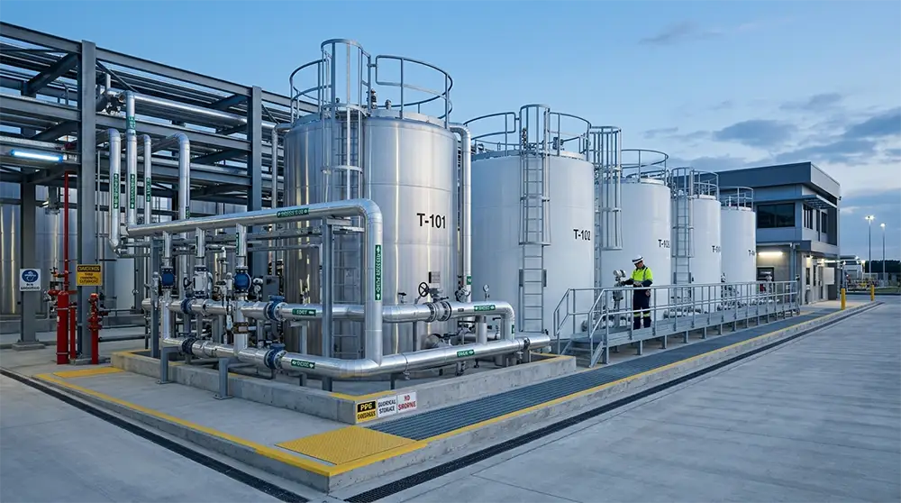 Sulphuric Acid Storage Tank Project